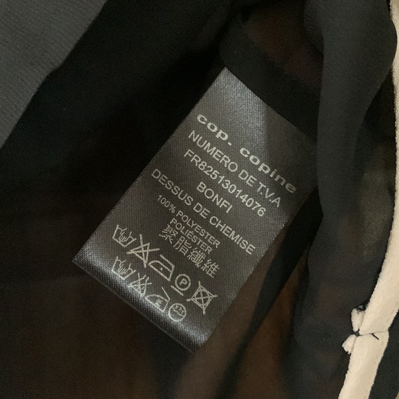 Cop.copine | Sheer cropped tshirt | Size 36 - Picture 3 of 4